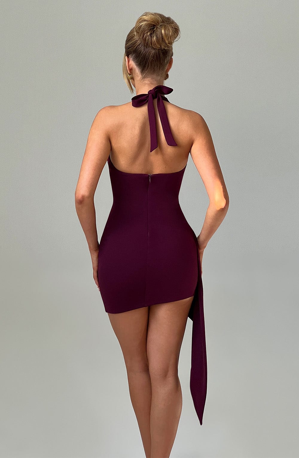 Adella Mini Dress - Cherry Lacquer - Napalia