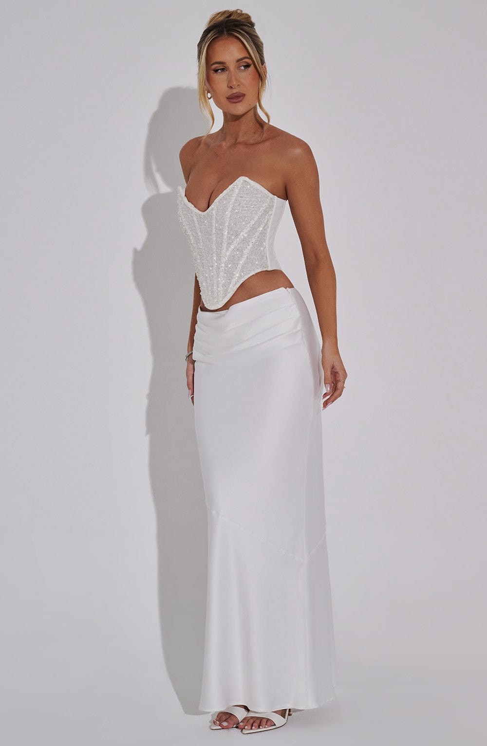Bernadette Maxi Skirt - Ivory