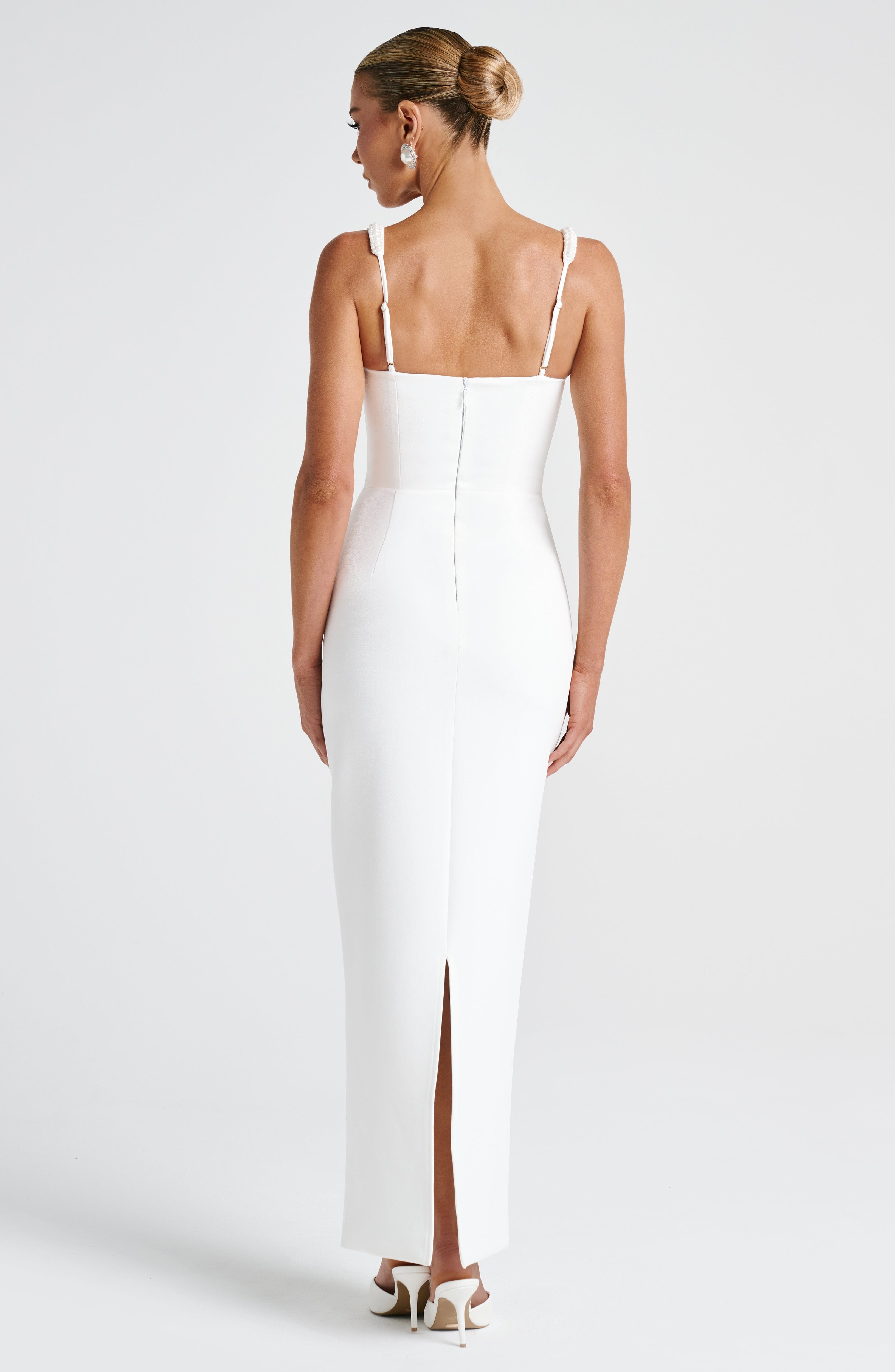 Ines Midaxi Dress - Ivory