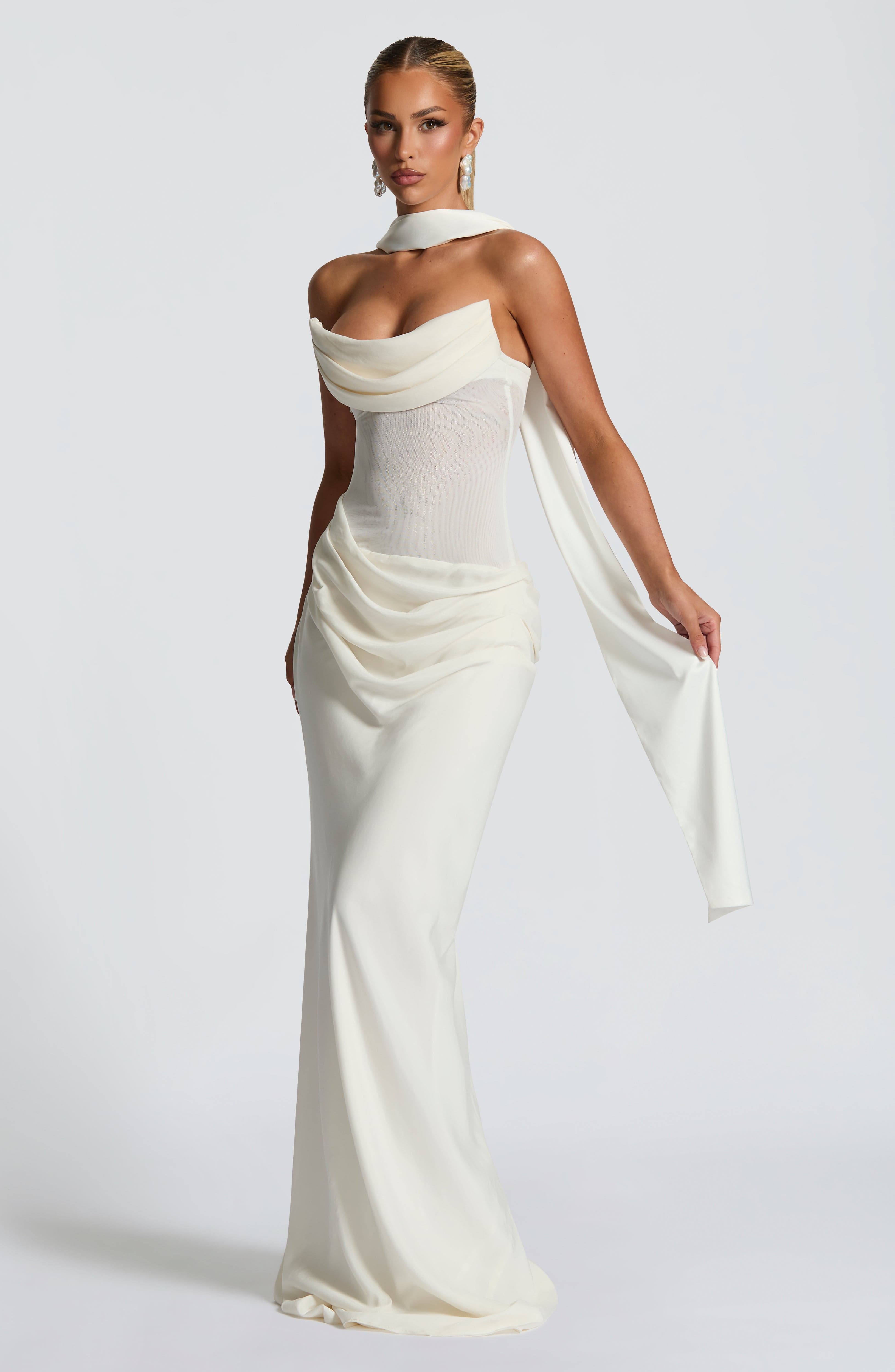 Liora Maxi Dress - Ivory