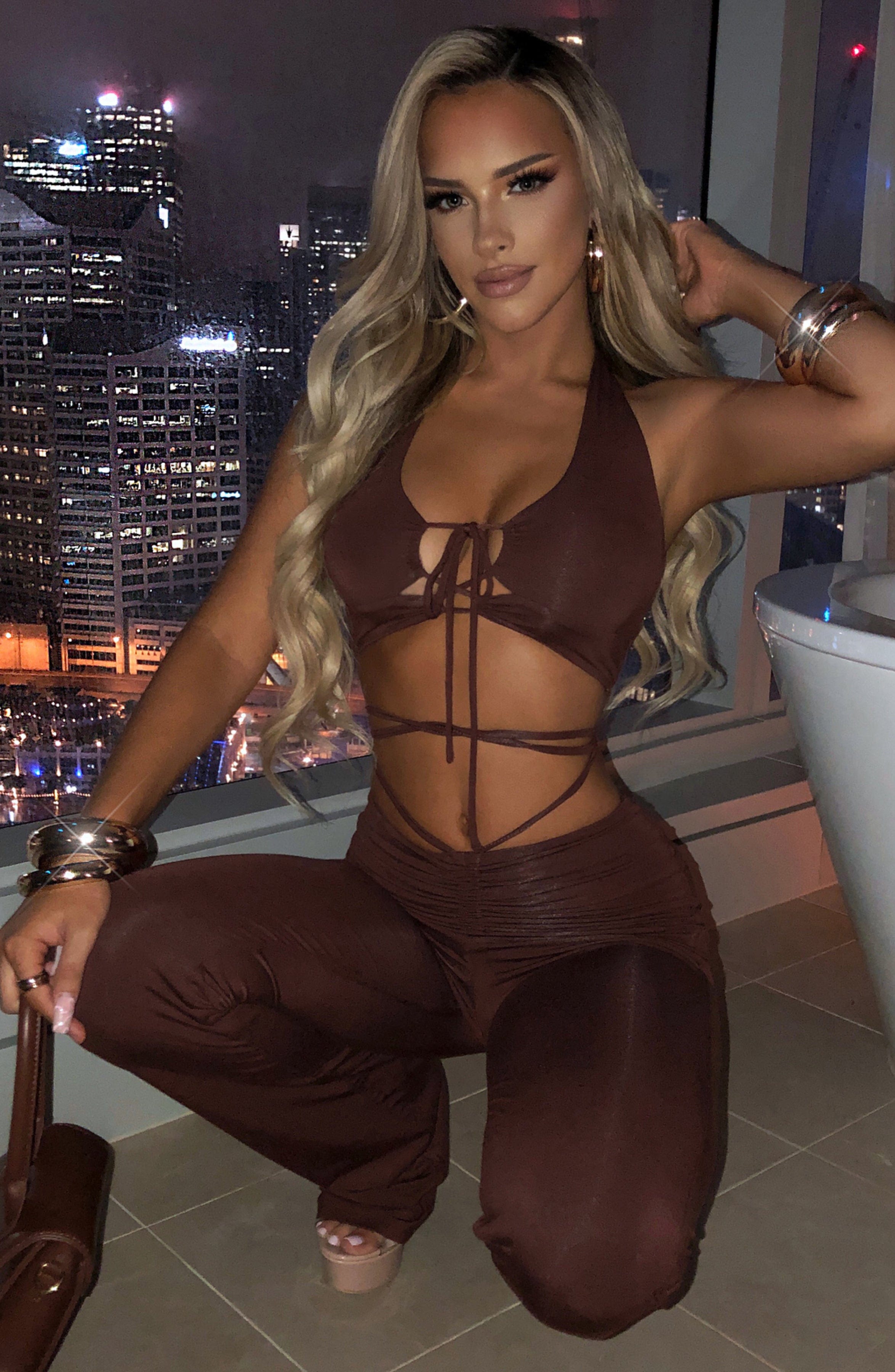 Scarlet Pants - Chocolate