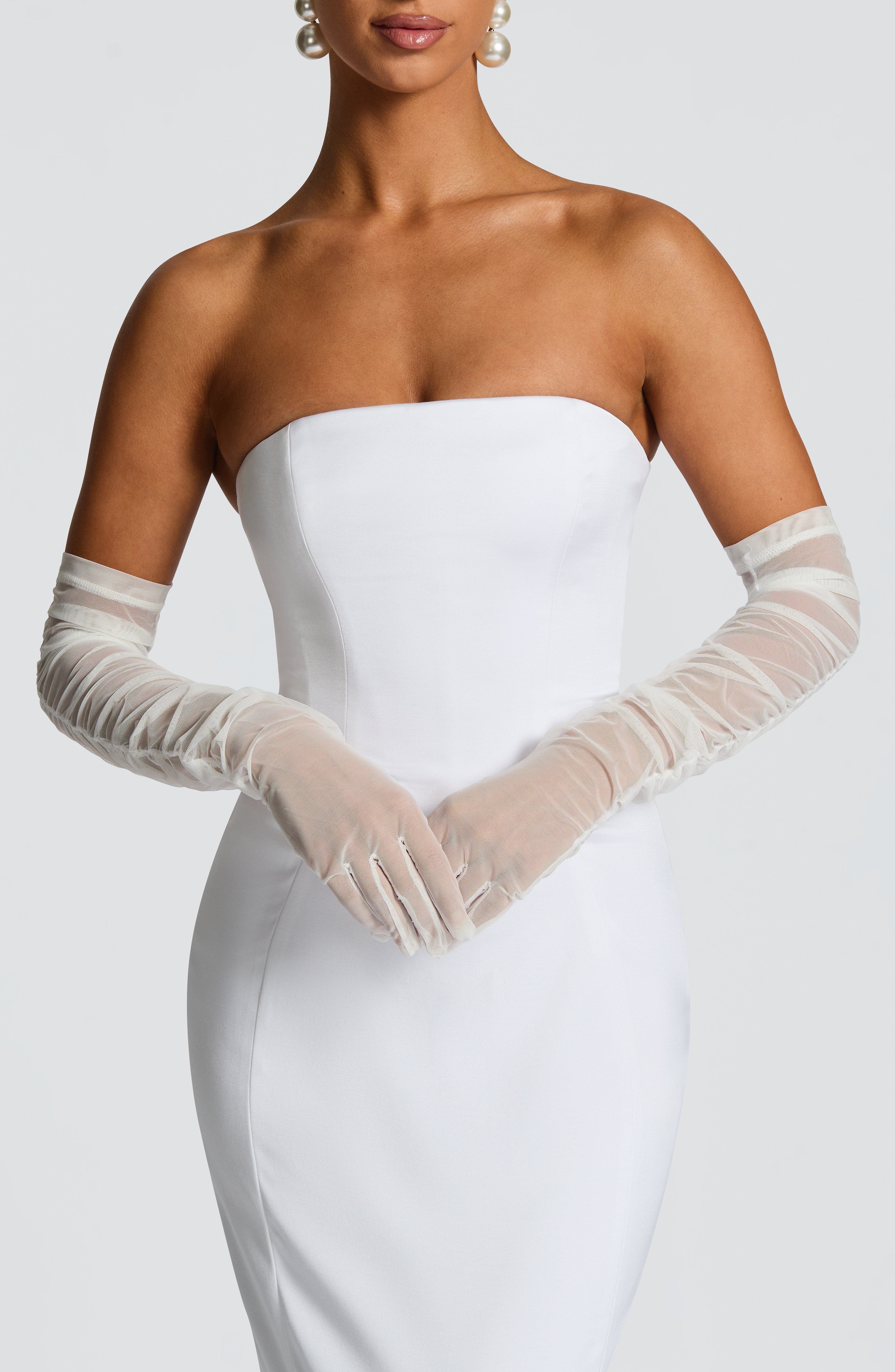 Ada Gloves - Ivory - Napalia