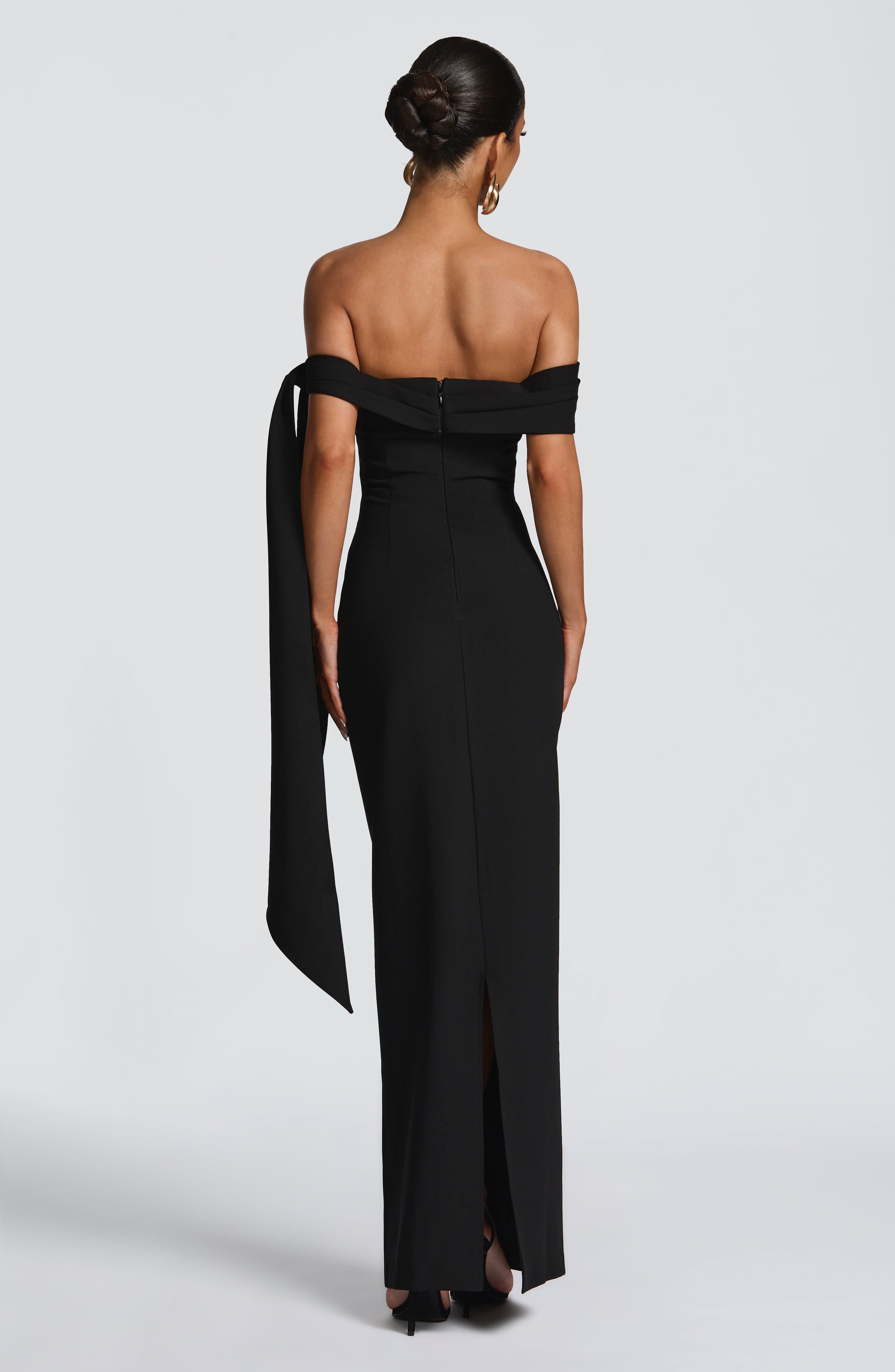 Addie Maxi Dress - Black - Napalia