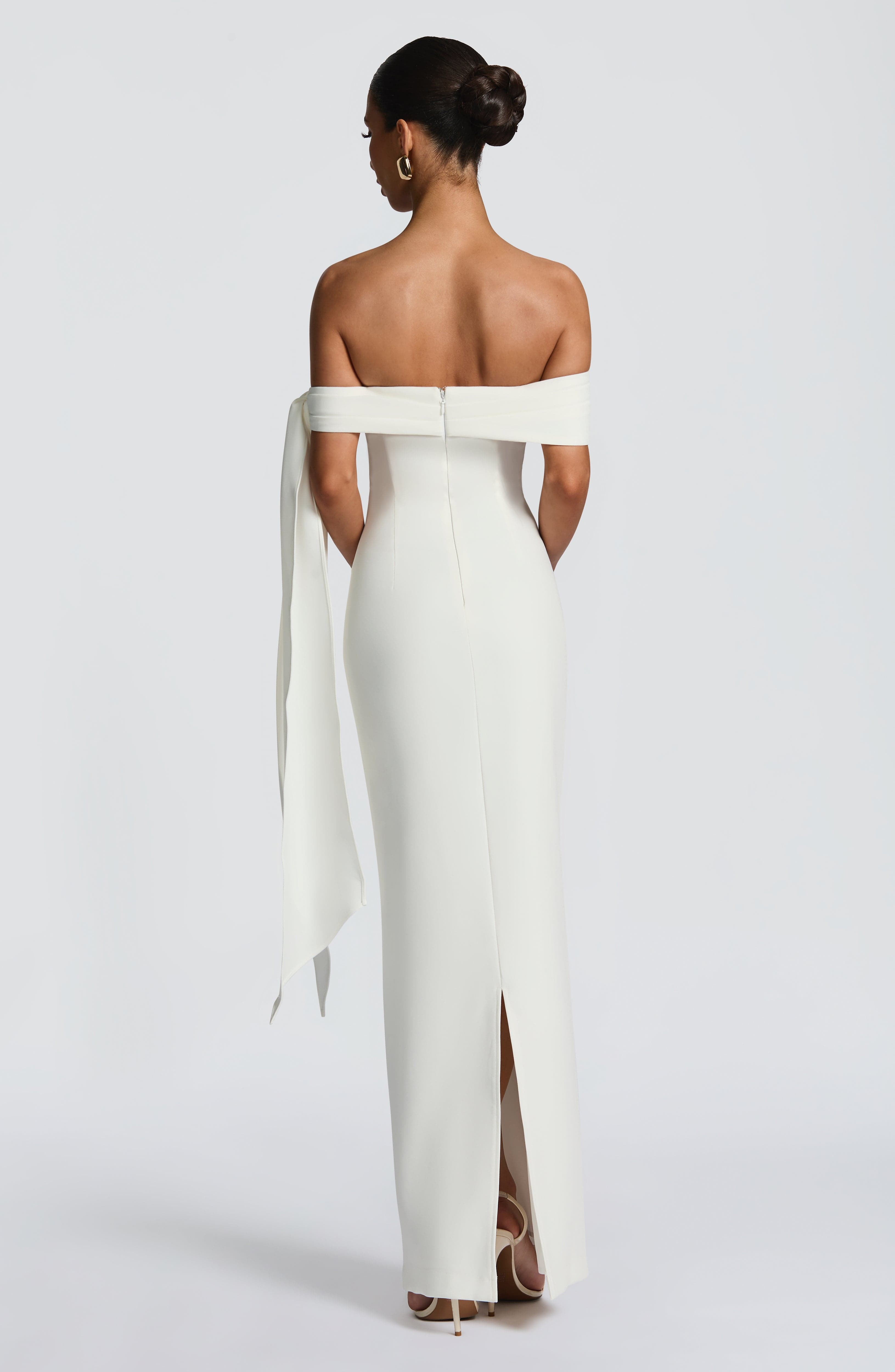 Addie Maxi Dress - Ivory - Napalia
