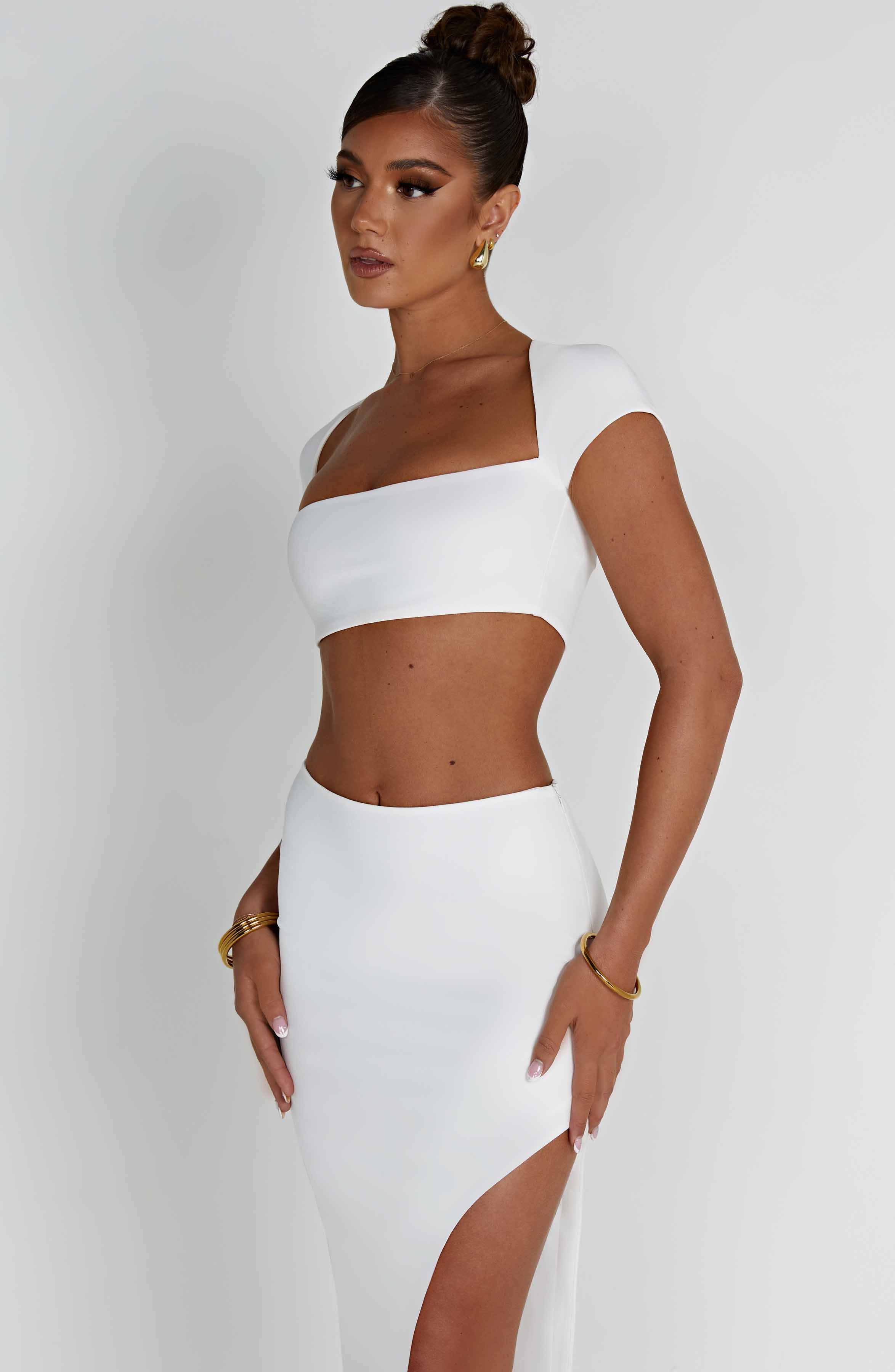 Adorn Top - Ivory - Napalia