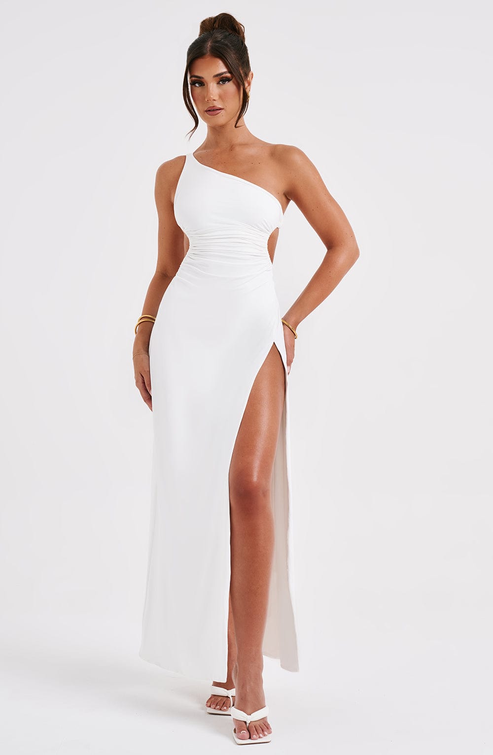 Alecia Maxi Dress - White - Napalia