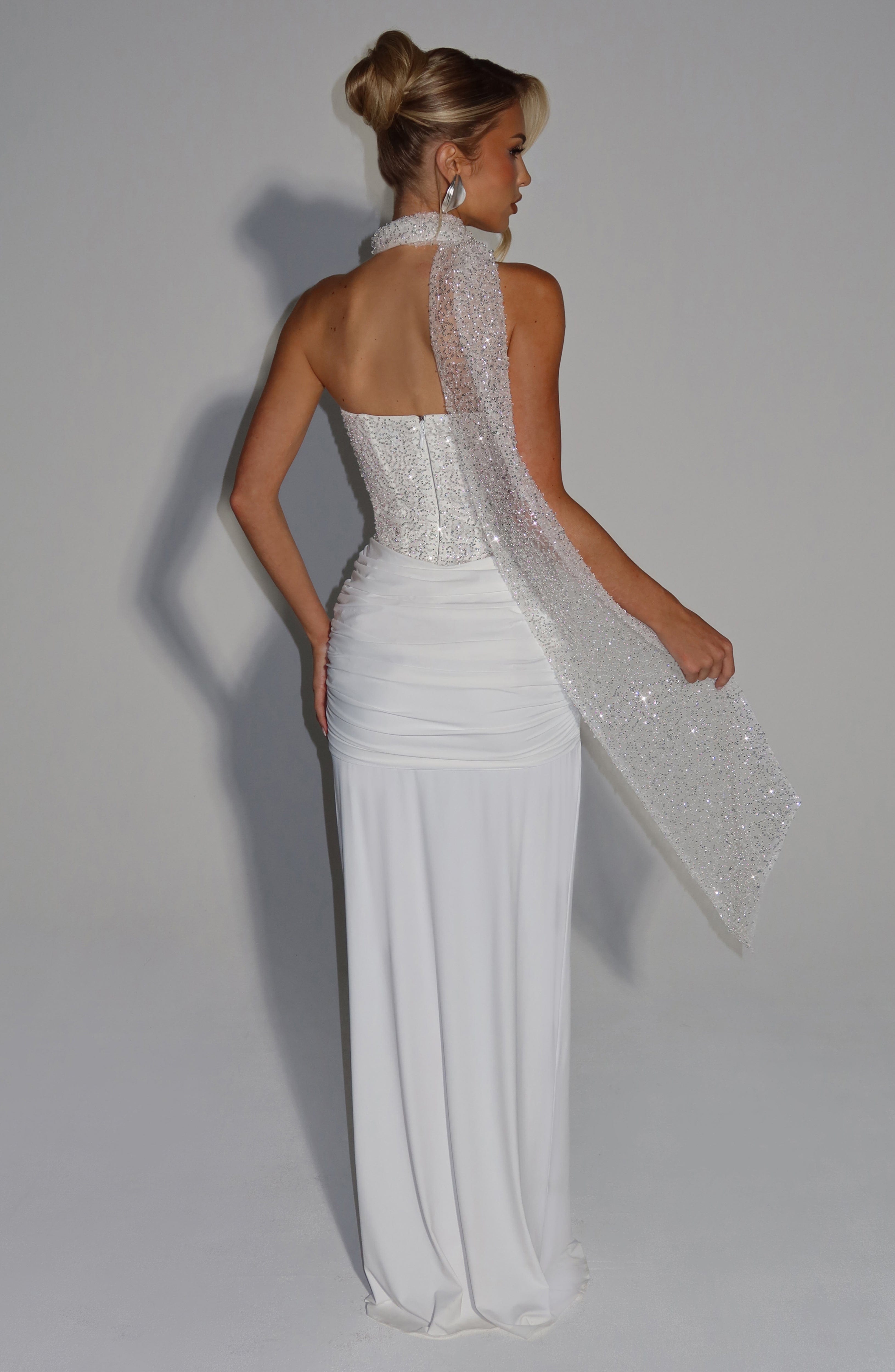 Carina Maxi Dress - Ivory