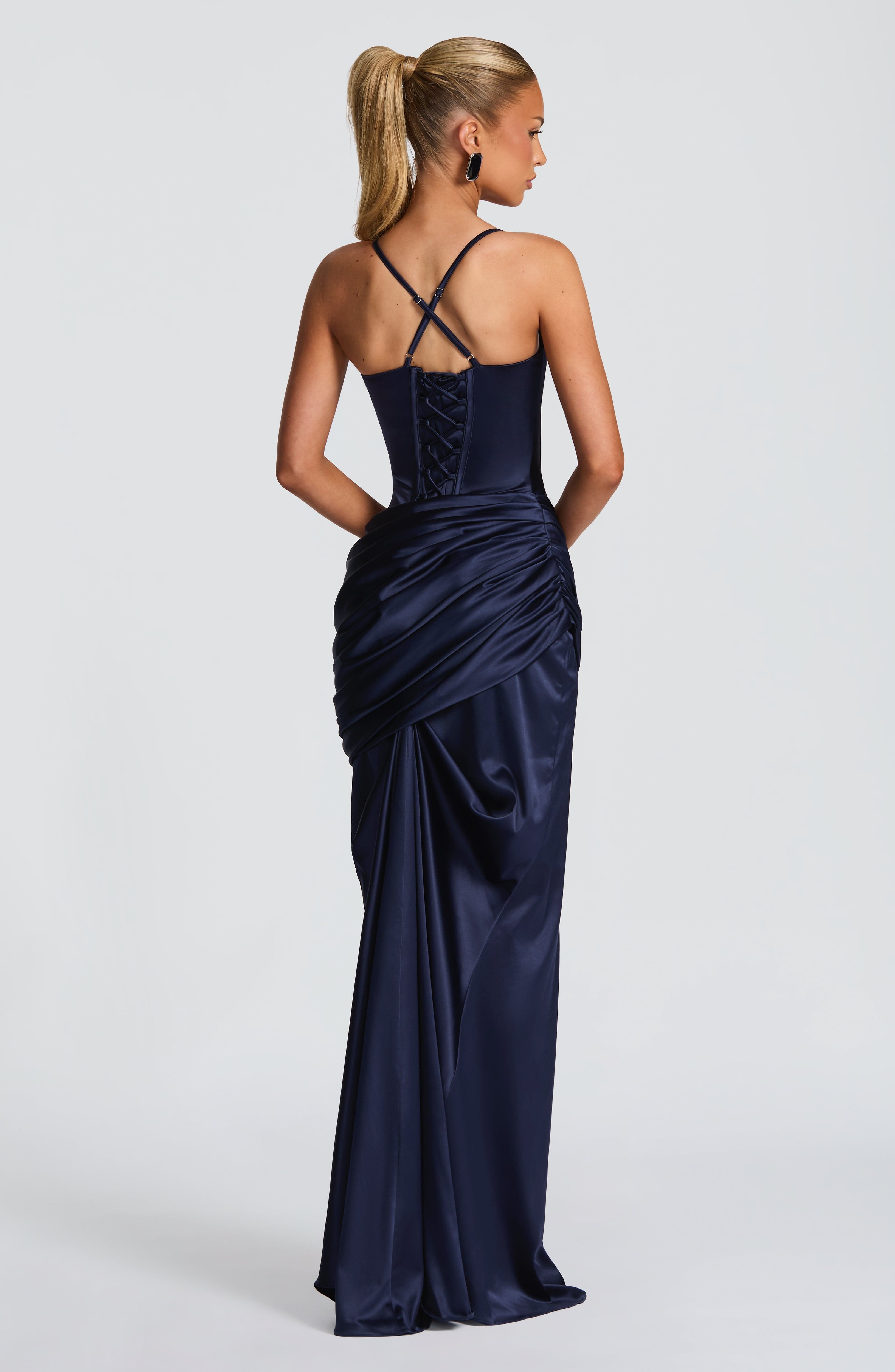 Connie Gown - Navy - Napalia