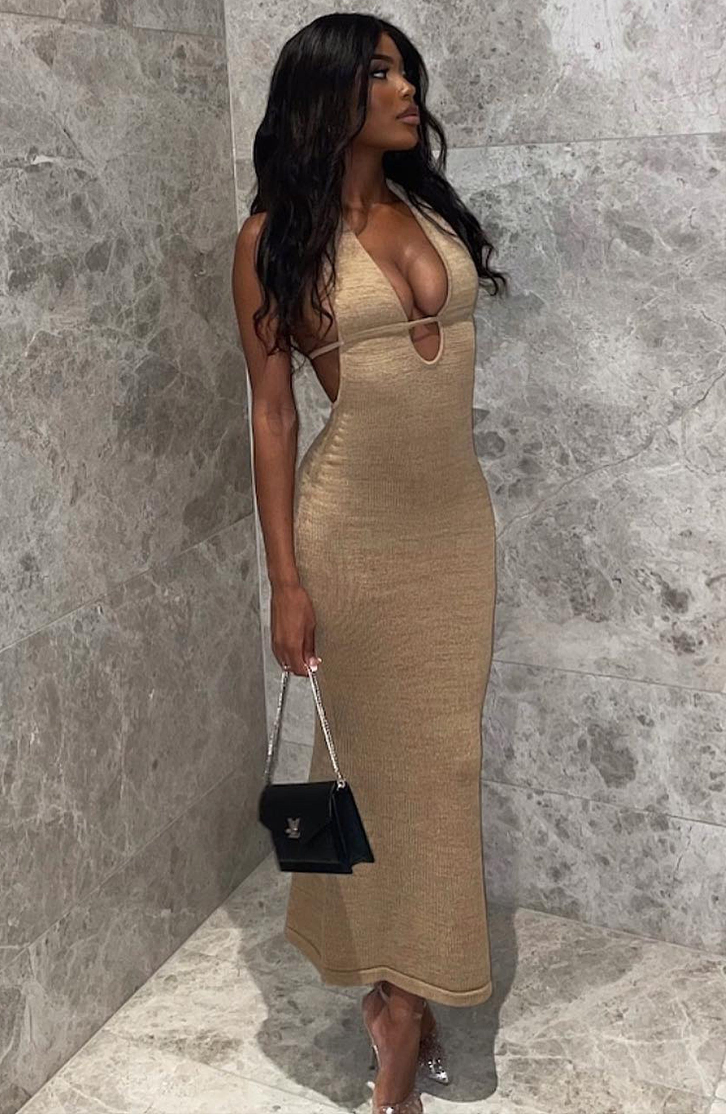 Lilliana Maxi Dress - Beige