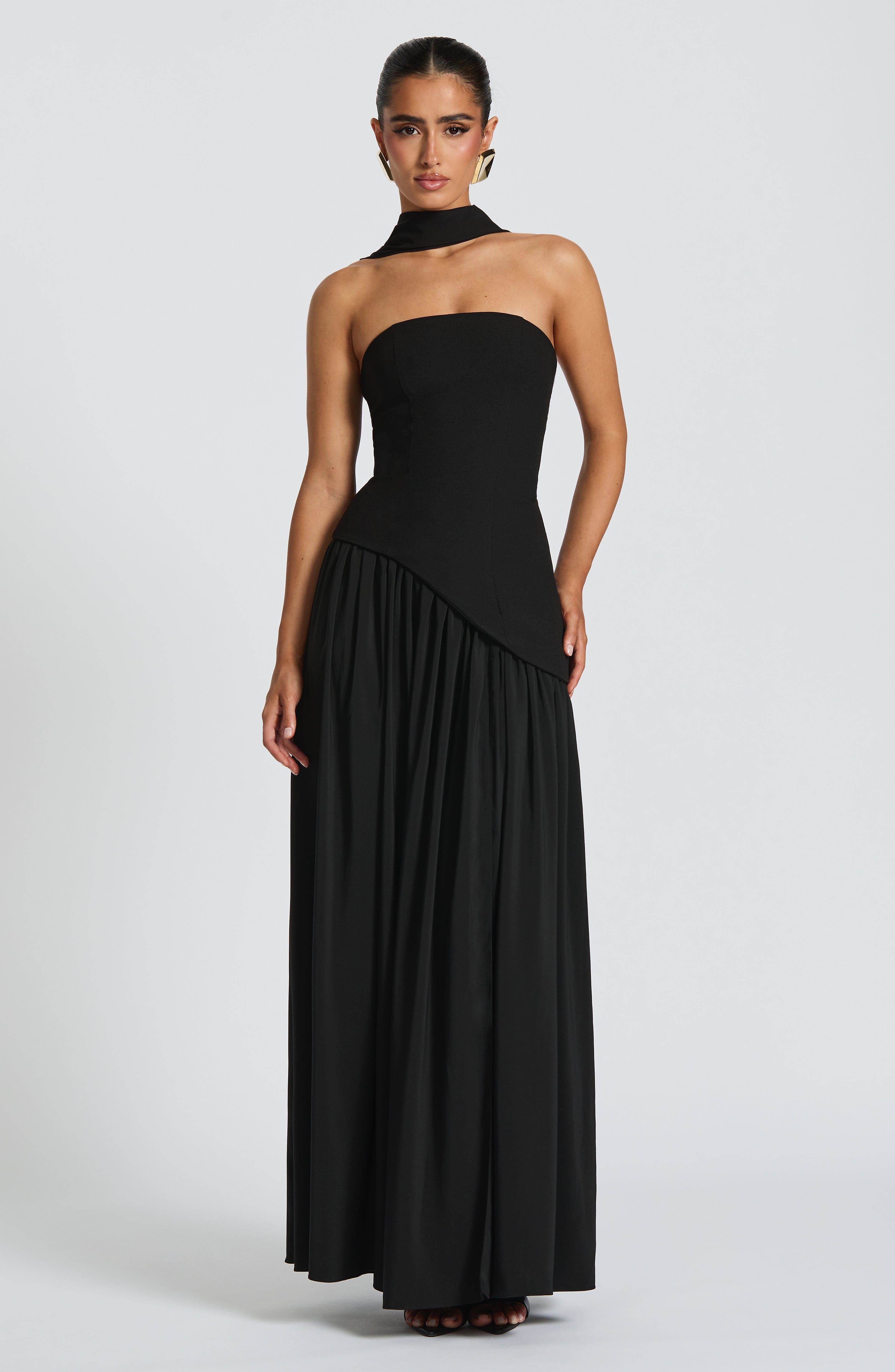 Maliyah Maxi Dress - Black