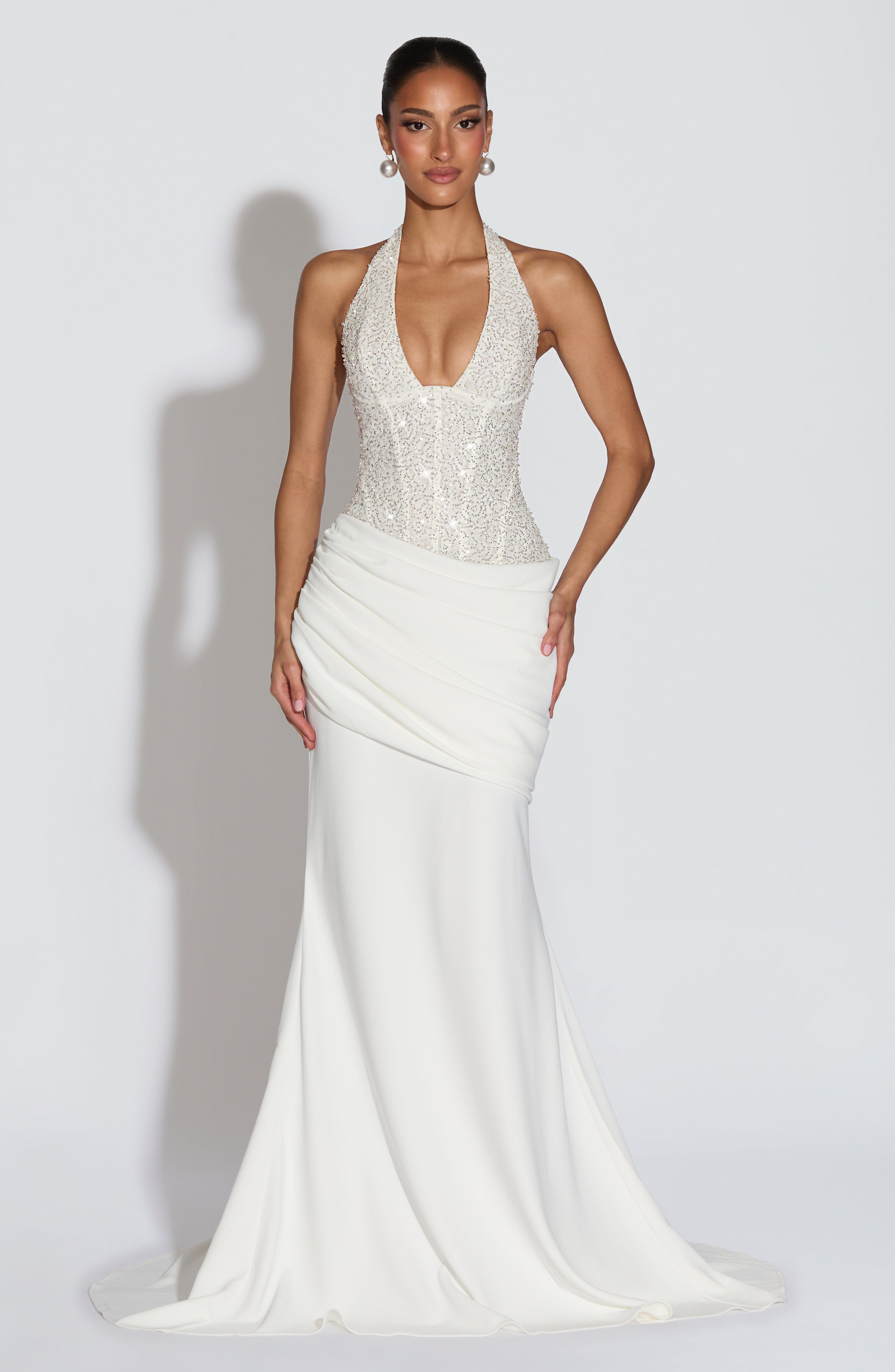 Taylor Gown - Ivory - Napalia