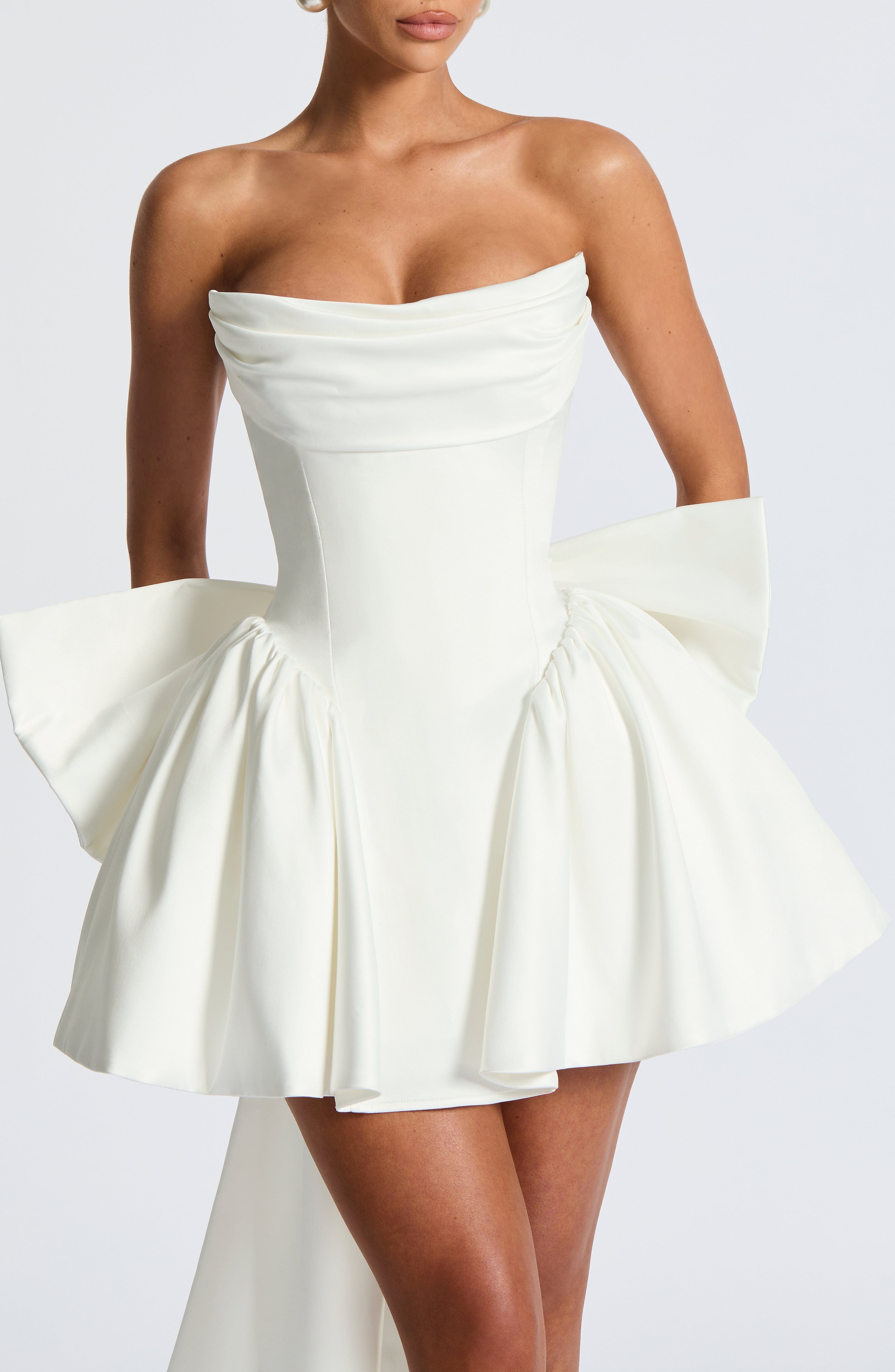 Trinity Mini Dress - Ivory