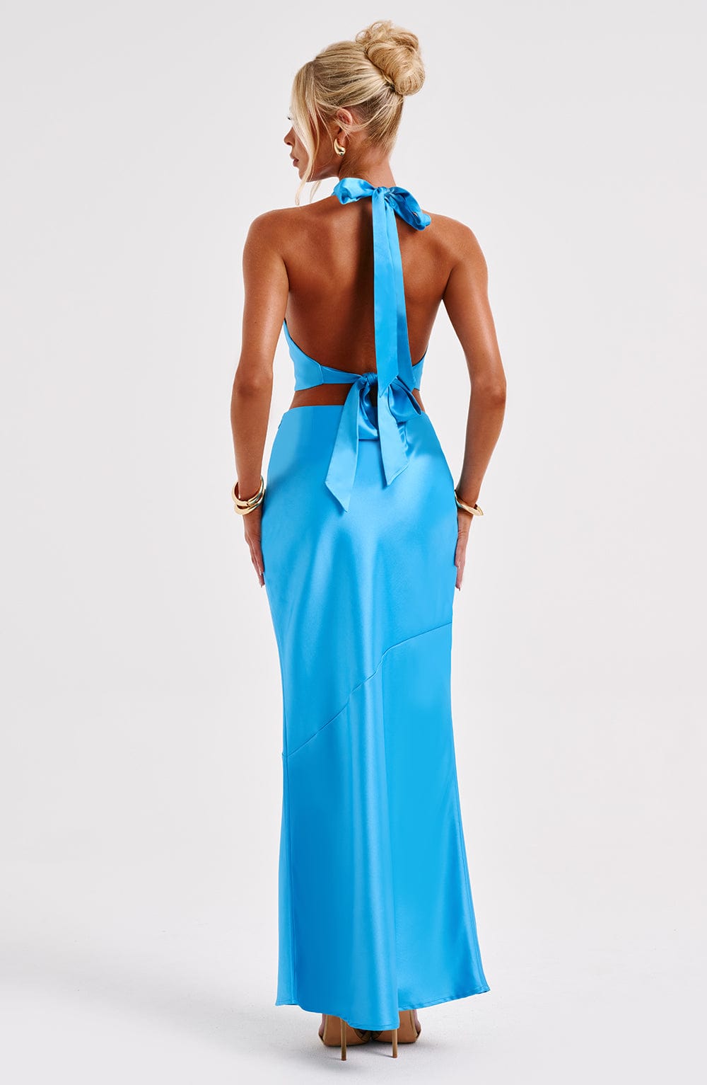 Zaylee Maxi Skirt - Blue - Napalia